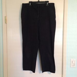 Calvin Klein black straight leg pants 12